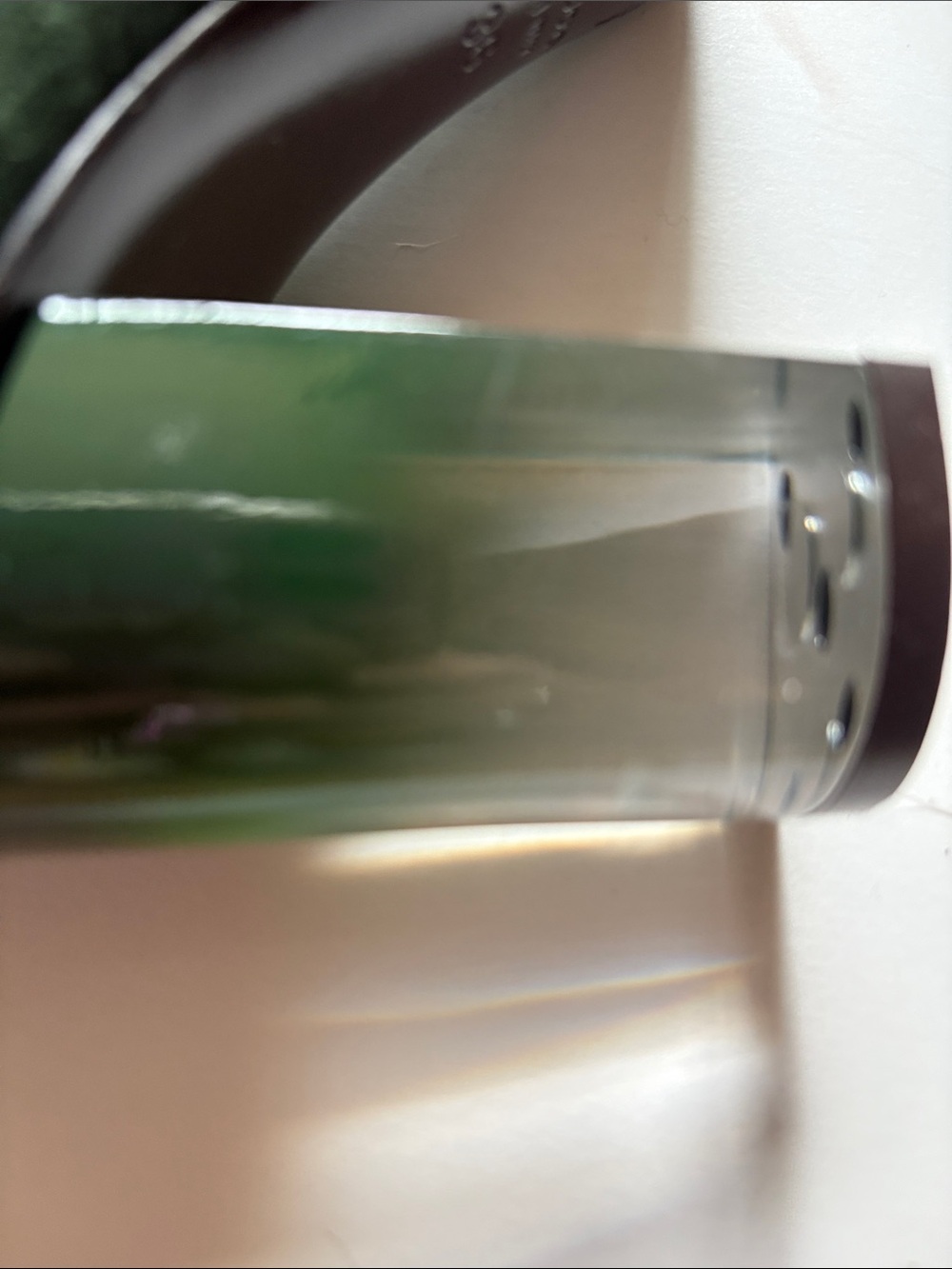 Ann Mashburn Lucite, Acrylic Heels - Picture 12 of 13